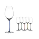 RIEDEL Fatto A Mano Champagne Wine Glass Dark Blue R.Q. a11y.alt.product.colours