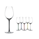RIEDEL Fatto A Mano Champagne Wine Glass Black R.Q. a11y.alt.product.colours