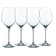 NACHTMANN Supreme Bordeaux Glass con fondo blanco