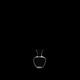 RIEDEL Dekanter Apple NY auf schwarzem Hintergrund