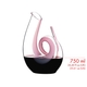 RIEDEL Dekanter Curly Pink a11y.alt.product.decanter_filling