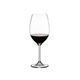 RIEDEL Wine Syrah/Shiraz filled with a drink on a white background