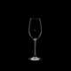 RIEDEL Restaurant Champagne Glass Pour Line CE on a black background