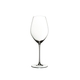 RIEDEL Veritas Champagner Weinglas auf weißem Hintergrund