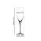 RIEDEL Sommeliers Jahrgangschampagner Glas a11y.alt.product.dimensions