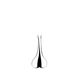 RIEDEL Decanter Black Tie Smile R.Q. on a white background