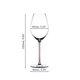RIEDEL Fatto A Mano Champagner Weinglas Pink a11y.alt.product.dimensions