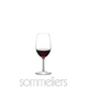 RIEDEL Sommeliers Vintage Port filled with a drink on a white background