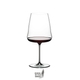 RIEDEL Winewings Restaurant Cabernet Sauvignon filled with a drink on a white background