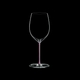 RIEDEL Fatto A Mano Cabernet Pink on a black background