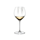 RIEDEL Performance Restaurant Chardonnay filled with a drink on a white background