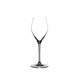 RIEDEL Extreme Rosé Wine / Rosé Champagne Glass filled with Rosé Champagne on white background
