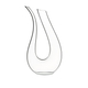 RIEDEL Amadeo Decanter filled with red wine on white background. A red line indicates the level of 750ml wine.