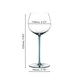 RIEDEL Fatto A Mano Oaked Chardonnay Turquoise a11y.alt.product.dimensions