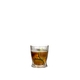 RIEDEL Tumbler Collection Fire Whisky Set - 2 Whisky Tumbler + Decanter filled with a drink on a white background