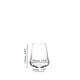 SL RIEDEL Stemless Wings Riesling/Sauvignon/Champagnerglas a11y.alt.product.dimensions