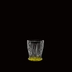 RIEDEL Tumbler Collection Fire Whisky Ostergelb auf schwarzem Hintergrund