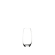 RIEDEL O Wine Tumbler Champagne Glass con fondo blanco