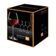 NACHTMANN Supreme Burgundy Glass in the packaging