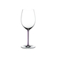 RIEDEL Fatto A Mano Cabernet/Merlot Opal Violet on a white background