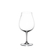 RIEDEL Vinum New World Pinot Noir on a white background