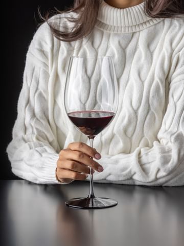 RIEDEL Fatto A Mano Black Tie Bordeaux Grand Cru
