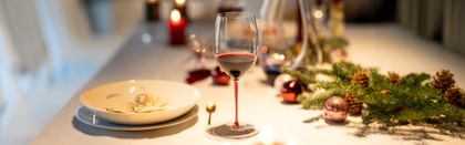 RIEDEL Fatto A Mano Cabernet/Merlot - red in Winter decoration