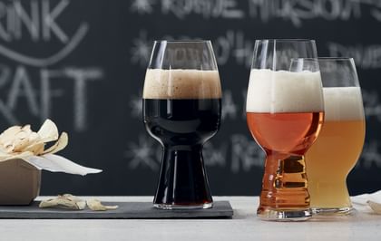 Spiegelau Craft Beer Collection Chalk Board Background