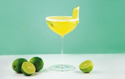 margarita and limes
