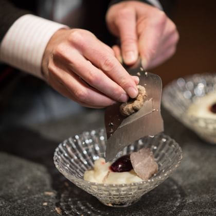 Truffel shaving