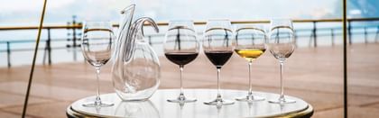 RIEDEL Veritas glasses lined up