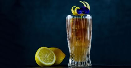 long island ice tea next to lemons