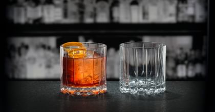 Rocks-Glass filled and unfilled
