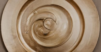 Decanter from above