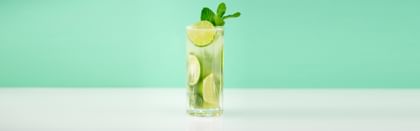 mojito inside RIEDEL glass
