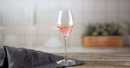 glass of rose