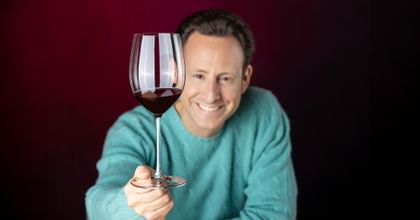 Riedel Fatto a mano glass and MJR
