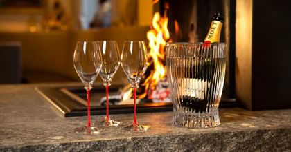 Champagne glasses