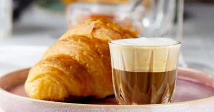 coffee and croissant