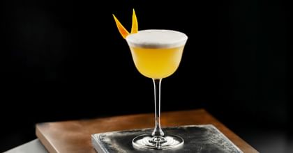 cocktail in RIEDEL glass