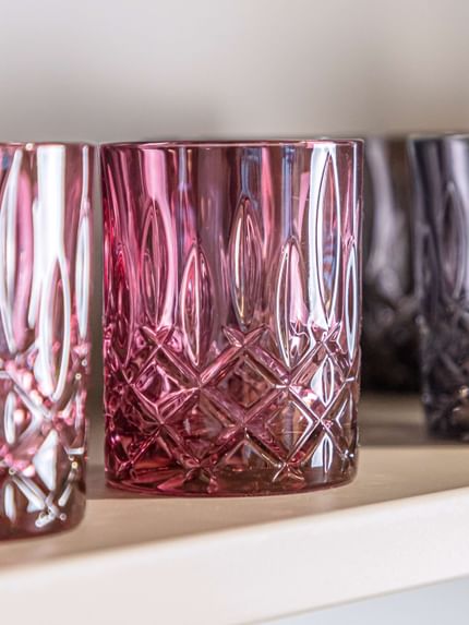 NACHTMANN Noblesse Whisky Tumblers Berry and Smoke