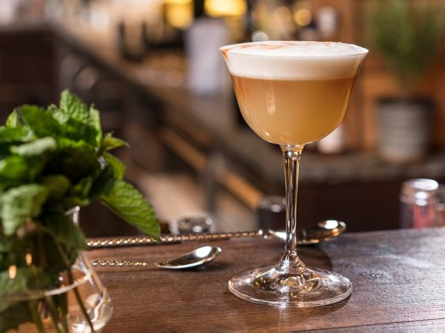 cocktail in RIEDEL glass
